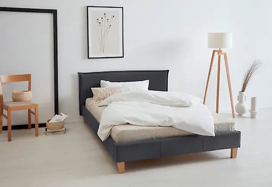 OTTO products Polsterbett "Heddi", in 5 Breiten: von 90cm-200cm, Biese am K günstig online kaufen