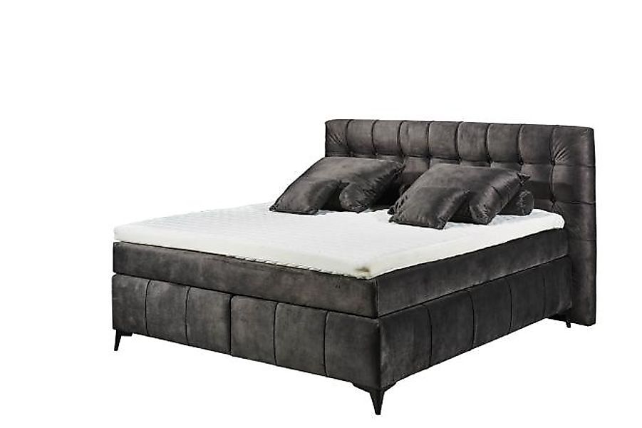 Boxspringbett Ode 8 180 x 200 Braun günstig online kaufen