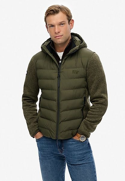 Superdry Steppjacke HOODED STORM KNIT HYBRID JKT günstig online kaufen