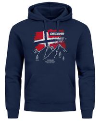 Neverless Hoodie Hoodie Herren Frontprint Norwegen günstig online kaufen