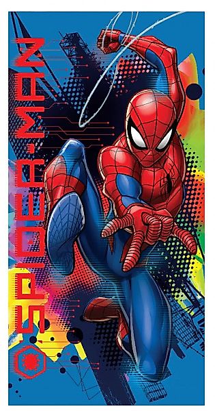 MARVEL Badetuch Spiderman Strandtuch Superheld Unisex günstig online kaufen
