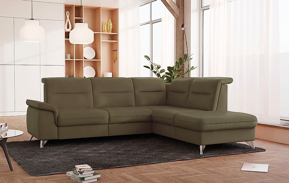 sit&more Ecksofa "Astoria L-Form", wahlweise mit motorischer Relaxfunktion günstig online kaufen