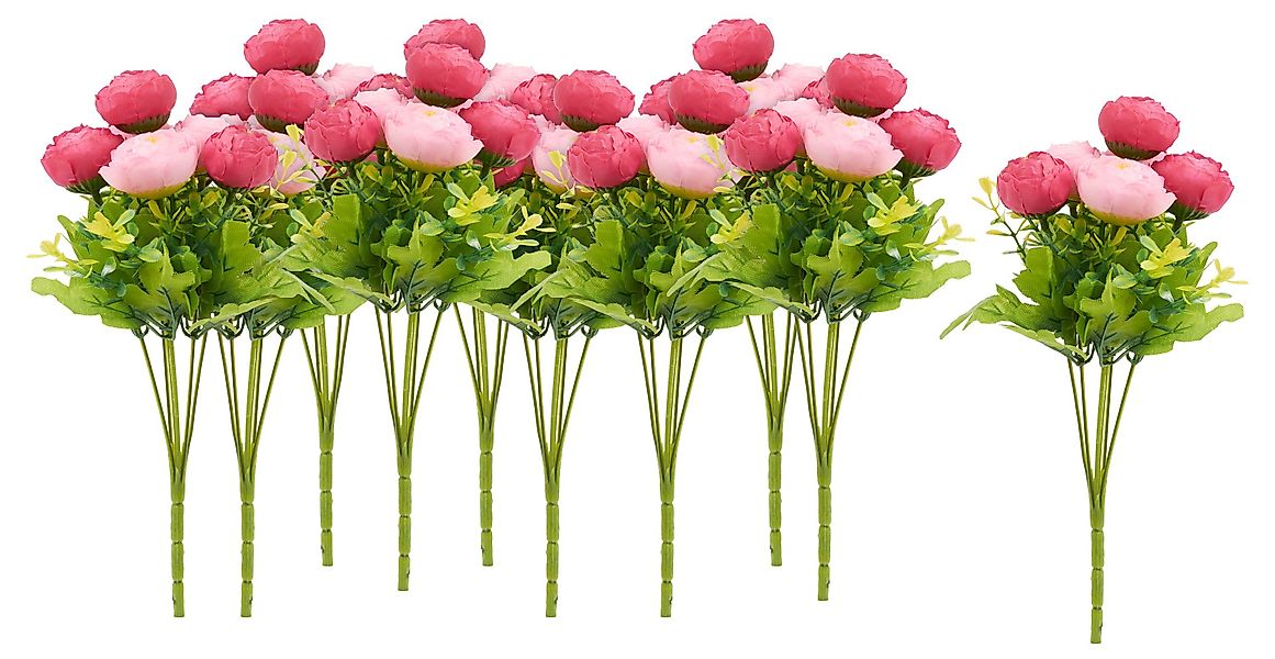 Kunstblume Ranunkelbunde, VBS XXL, 10 Stück günstig online kaufen