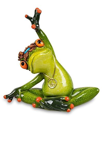 formano Dekofigur Frosch Yoga Side Stretch günstig online kaufen