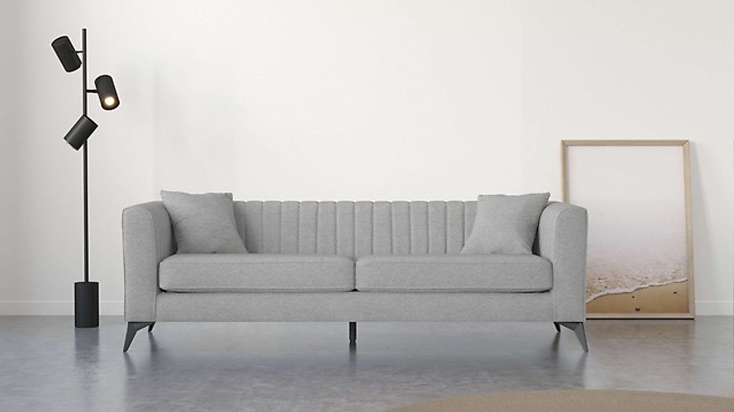 Places of Style 4-Sitzer »MATTHEW elegantes Designsofa, Maße B/T/H: 231/86/ günstig online kaufen
