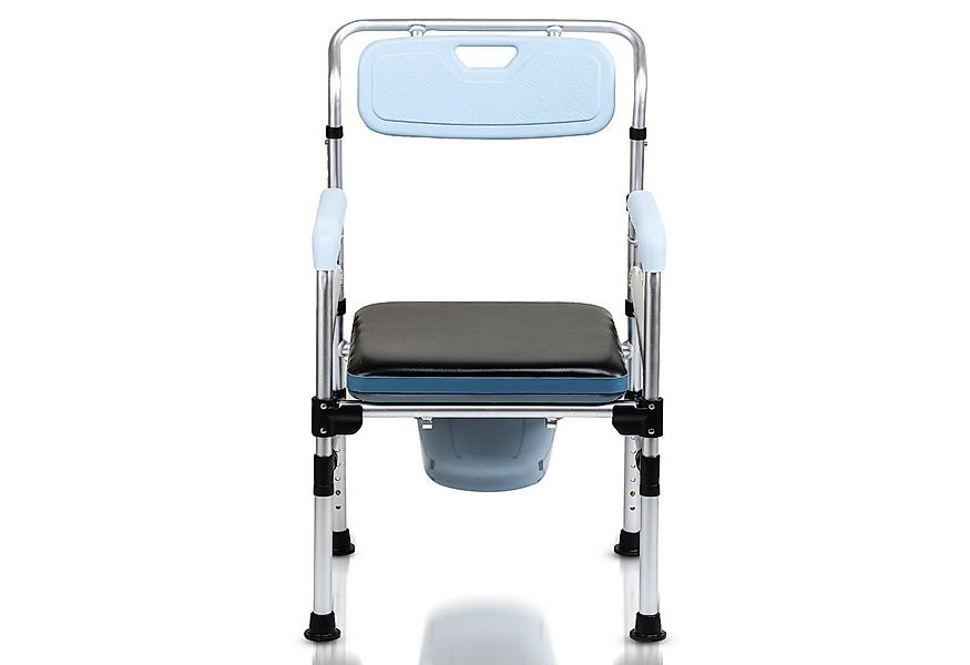 Clanmacy Toiletten-Stuhl Toilettenstuhl Duschhocker Standfesten Stuhl Toile günstig online kaufen