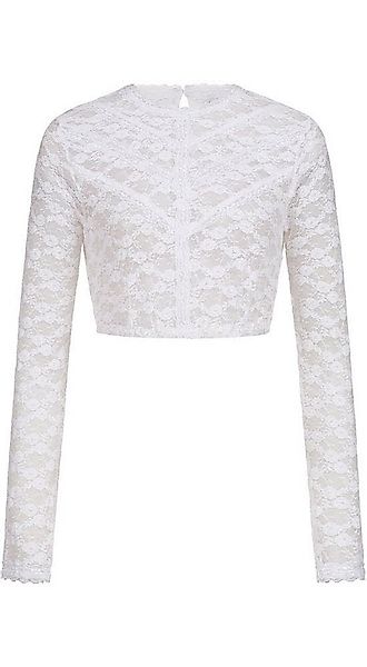 Nübler Dirndlbluse Dirndlbluse Langarm Esther in Weiß von Nübler günstig online kaufen