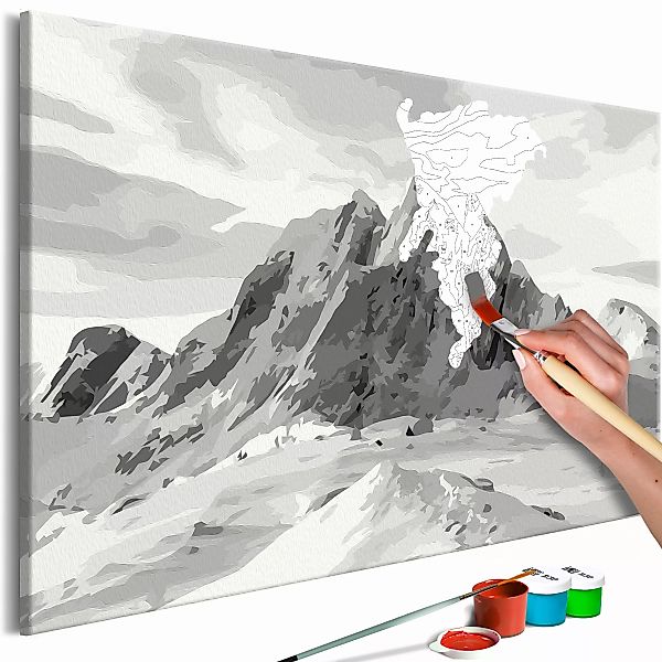Malen Nach Zahlen - Alps Panorama günstig online kaufen