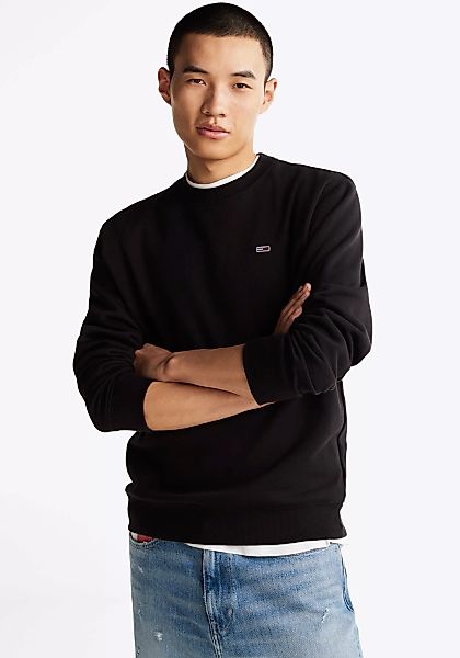 Tommy Jeans Sweatshirt "TJM REG S FLAG CREW", Mit besticktem Markenlogo auf günstig online kaufen