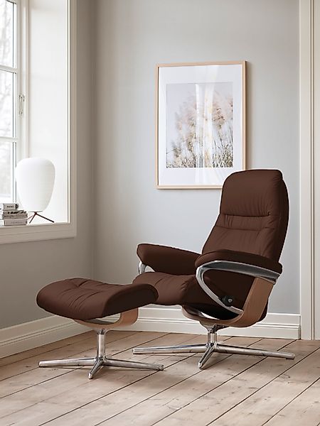 Stressless® Relaxsessel »Sunrise«, (Set, Relaxsessel mit Hocker), mit Hocke günstig online kaufen