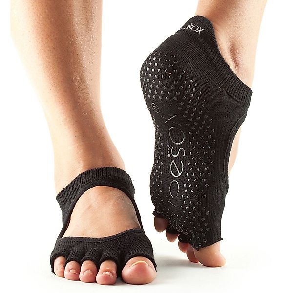ToeSox Sportsocken Half-Toe Bellarina Black Gr. günstig online kaufen