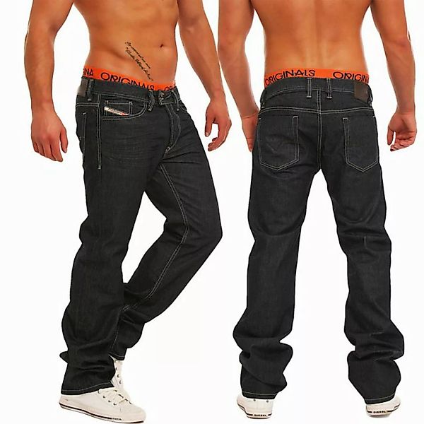 Diesel Regular-fit-Jeans Diesel Herren Viker-R-Box 0088Z 5-Pocket-Style, oh günstig online kaufen