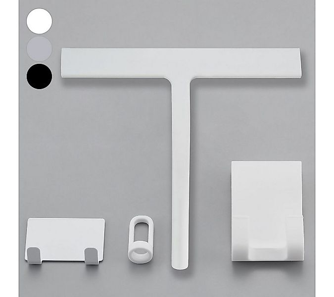 DEKAZIA Duschabzieher Silikon, Duschwischer, Fensterabzieher mit Halterung, günstig online kaufen