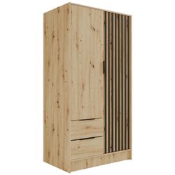 ALTDECOR Drehtürenschrank NELIA (Kleiderschrank Garderobenschrank mit günstig online kaufen