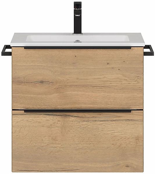 nobilia® Waschtisch-Set »Levere« vormontiert, mit Soft-Close, 1 Stk. tlg. i günstig online kaufen