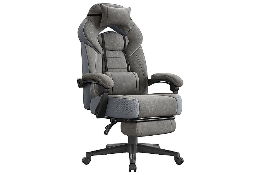 SONGMICS Bürostuhl, Gaming-Stuhl, Computerstuhl, ergonomisches Design, mit günstig online kaufen