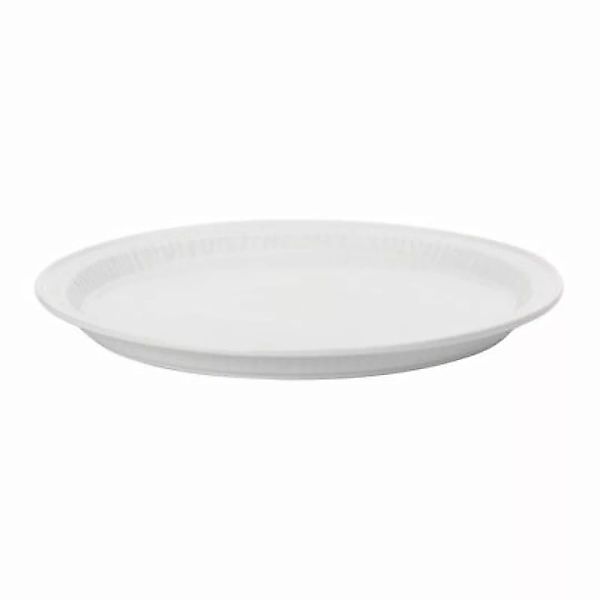 Teller Estetico quotidiano keramik weiß Ø 28 cm - aus Porzellan - Seletti - günstig online kaufen