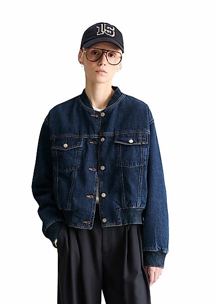 Marc OPolo DENIM Jeansjacke "aus Rigid Denim" ohne Kapuze günstig online kaufen