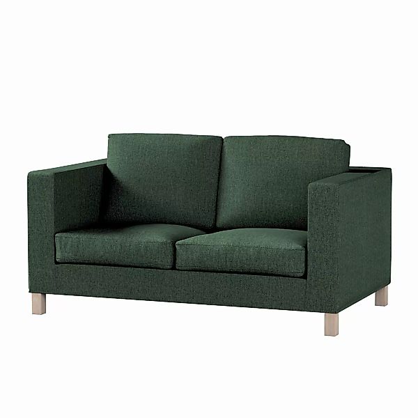 Bezug für Karlanda 2-Sitzer Sofa nicht ausklappbar, kurz, dunkelgrün, 60cm günstig online kaufen