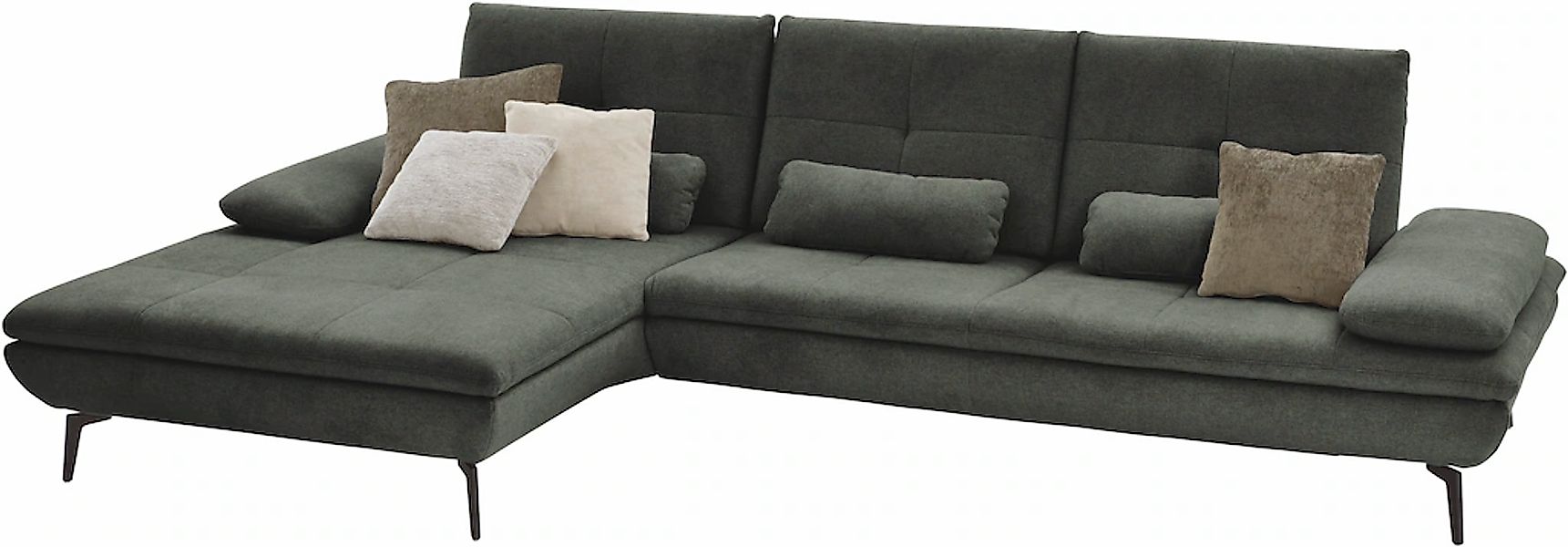 Die PlanBar Ecksofa "MP-IN23002 L-Form" wahlweise mit Armteil- und Sitztief günstig online kaufen