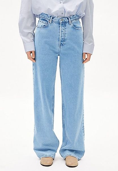 Armedangels Boyfriend-Jeans ENIJAA Damen Wide Jeans recycelte Baumwolle (No günstig online kaufen