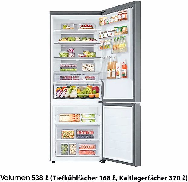 Samsung Kühl-/Gefrierkombination »RB53DG703CS9«, extra weit 75cm, NoFrost günstig online kaufen