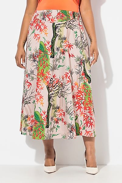 Ulla Popken Midirock Rock floraler Druck günstig online kaufen