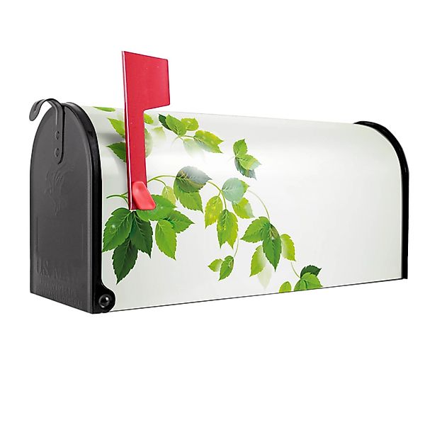 Banjado Amerikanischer Briefkasten Schwarz 48x22x16cm US Mailbox Letterbox günstig online kaufen