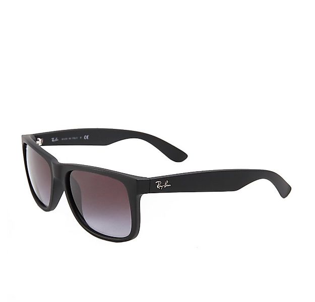 Ray-Ban Sonnenbrille Ray-Ban Justin RB4165 601/8G 55 Matte Black Grey Gradi günstig online kaufen