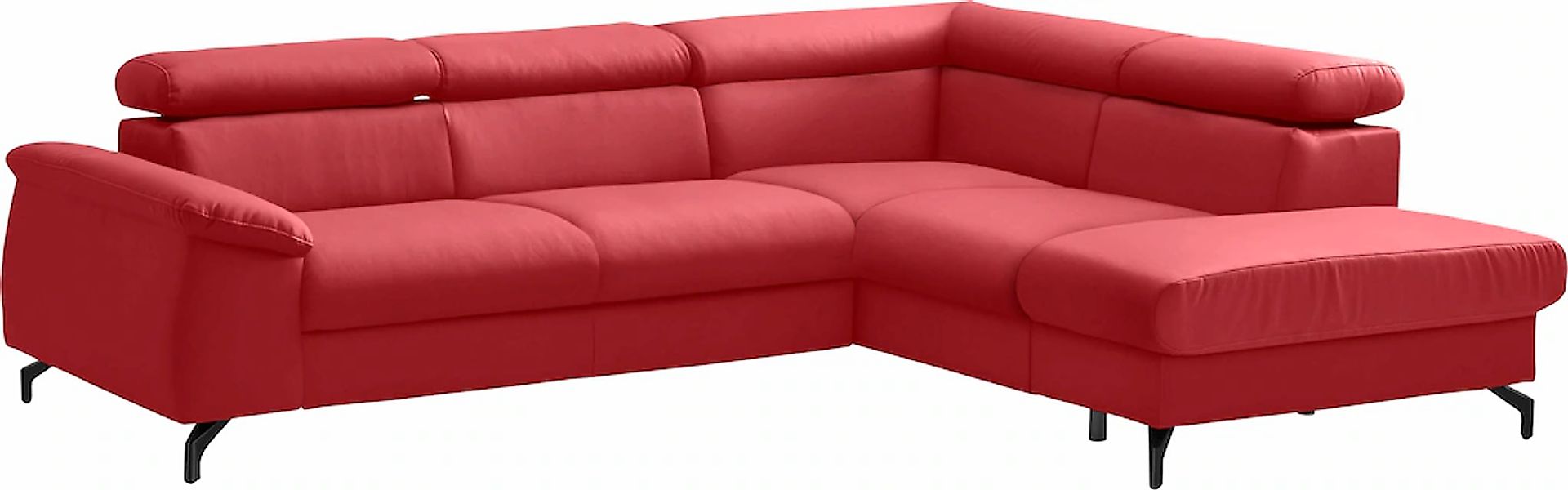 COTTA Ecksofa "Komaris L-Form", mit Kopfteilverstellung, wahlweise mit Bett günstig online kaufen
