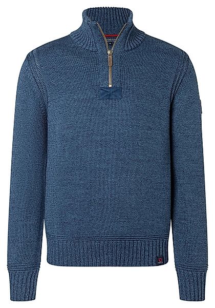 TIMEZONE Strickpullover Stilvoller Pullover mit Reißverschluss-Design günstig online kaufen