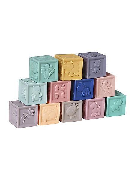 vertbaudet Lernspielzeug 12er-Set Baby Würfel zum Stapeln günstig online kaufen
