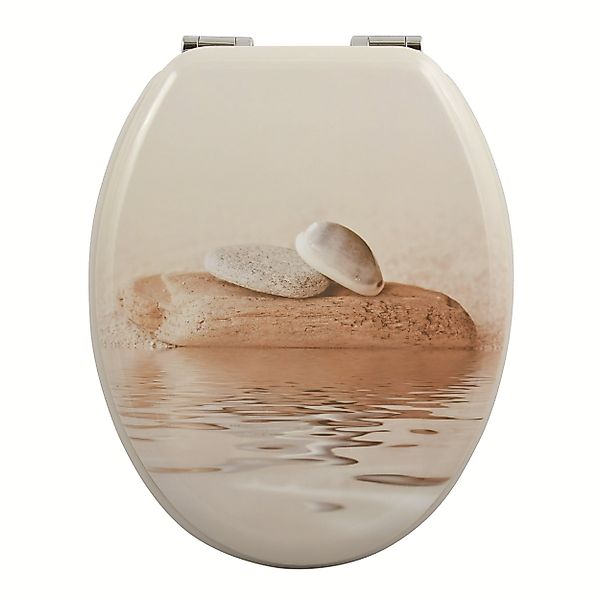 spirella WC-Sitz STONES, Toilettendeckel MDF, Hochglanz, günstig online kaufen