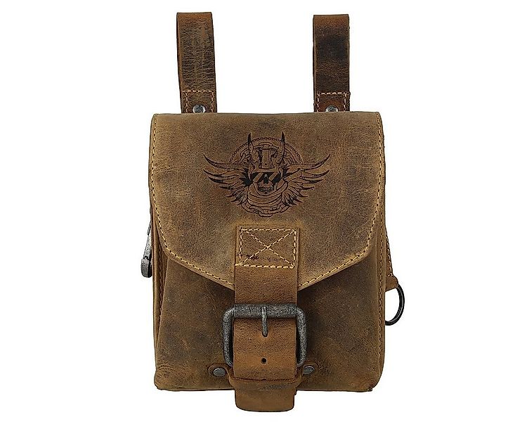 Greenburry Bauchtasche Vintage Biker Leder Gürteltasche Hüfttasche 1754HM günstig online kaufen