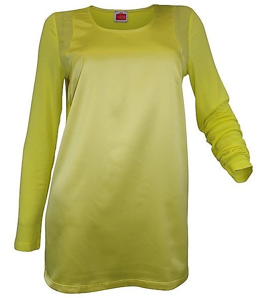 YESET Blusentop Blusenshirt Shirt Bluse Tunika langarm lemon 095187 Taillie günstig online kaufen