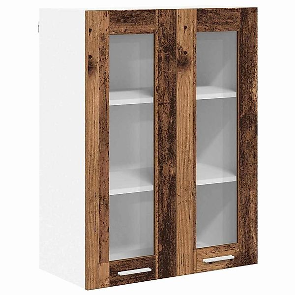 vidaXL Hängeschrank mit Tür Riga Altholz 60 x 31 x 80 cm Holzwerkstoff 8843 günstig online kaufen