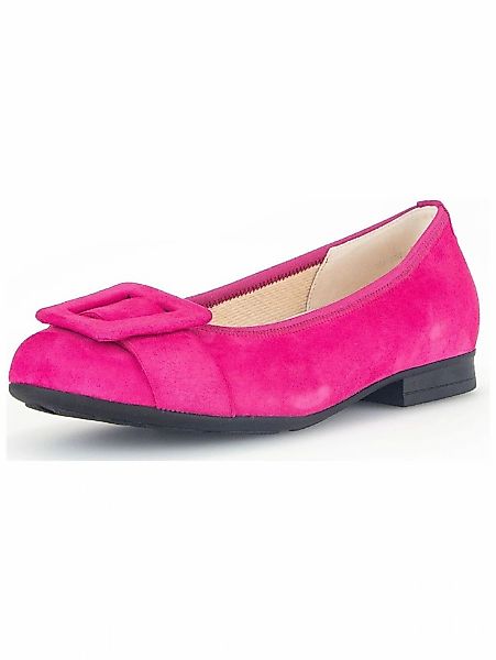 Gabor Comfort Ballerina "Gabor Comfort Ballerinas Veloursleder" günstig online kaufen