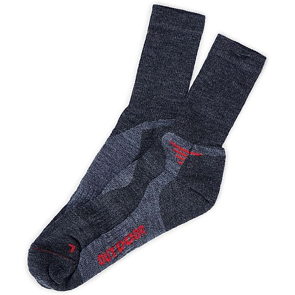 Lusana Trekking-Socken mit Polsterung, lang Farbe anthrazit Größe: 45-47 günstig online kaufen