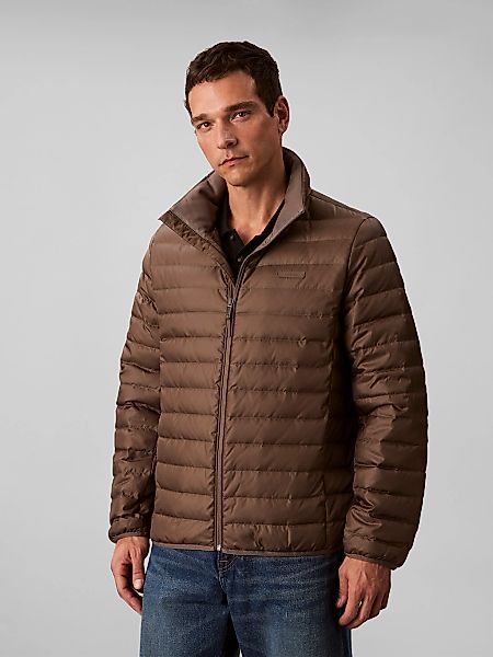 Calvin Klein Steppjacke "LS LT WT NYLN CHNNLD" ohne Kapuze Mit Rundhalsauss günstig online kaufen