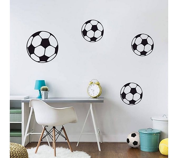 K&L Wall Art Wandtattoo Fußball Wanddeko Kinder Klebebilder Jungen Kinderzi günstig online kaufen