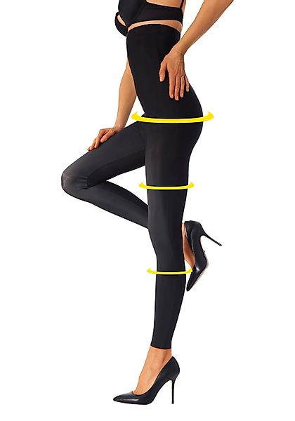 LASCANA Highwaist Leggings mit leichtem Shaping günstig online kaufen