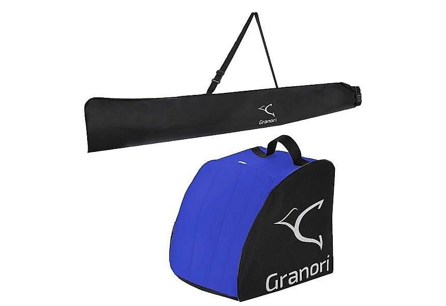 Granori Skitasche Rolltop Skisack + Skischuhtasche für 1 Paar Skischuhe & S günstig online kaufen