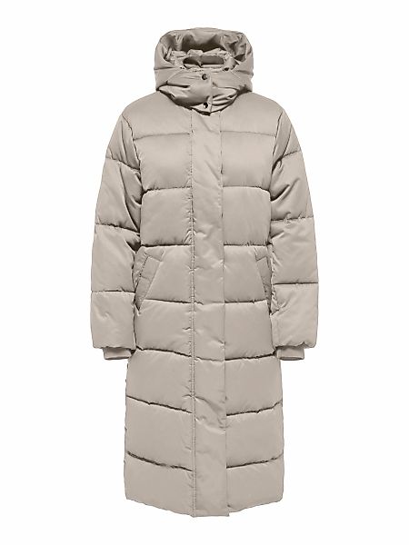 JDY Steppmantel "JDYMAJA LONG PADDED JACKET OTW YFM NOOS" mit Kapuze, verde günstig online kaufen