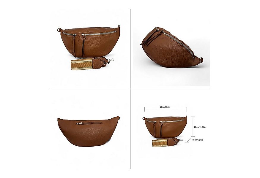 Cocopop Studio Umhängetasche Große Umhängetasche Damen Tasche,Bauchtasche,P günstig online kaufen