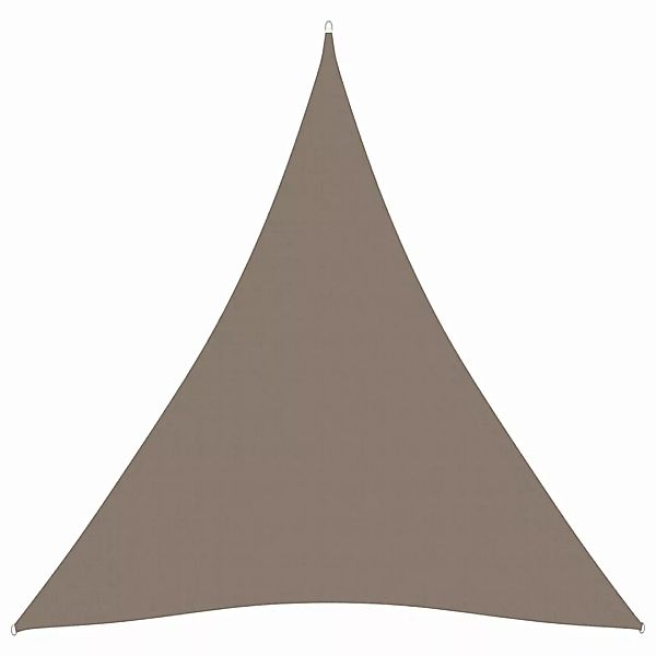 Sonnensegel Oxford-gewebe Dreieckig 4x4x4 M Taupe günstig online kaufen