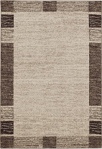 OCI DIE TEPPICHMARKE Wollteppich "Natura Border" rechteckig 9 mm Höhe reine günstig online kaufen