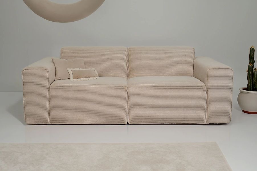 OTTO home 2-Sitzer "Clayton Kompaktsofa Breite 202 cm" in einem trendigen C günstig online kaufen