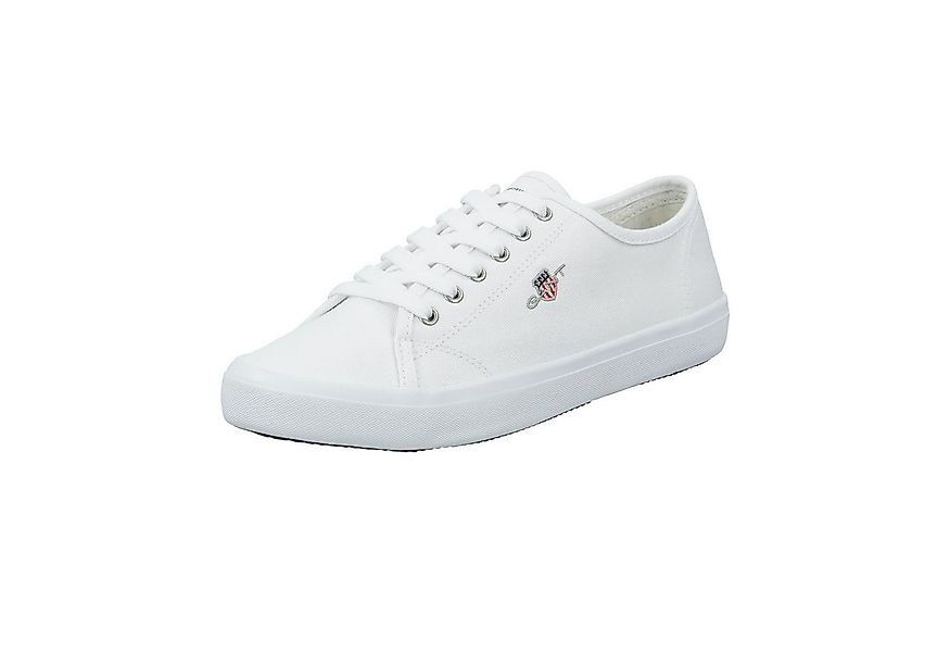 Gant PILLOX Sneaker Sommerschuh, Schnürschuh, Canvas Sneaker mit Logosticke günstig online kaufen