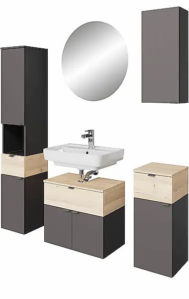Saphir Badmöbel-Set »Quickset 394«, (Komplett-Set, 5 St.) günstig online kaufen