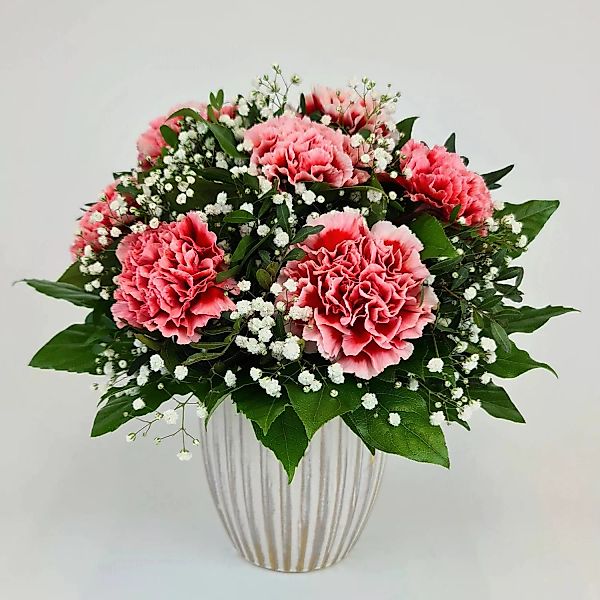 Blumenstrauß Schwärmerei mit Rosen Nelken günstig online kaufen